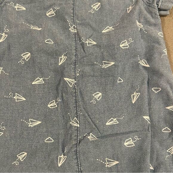 Carters Jean look baby boy short sleeve romper size 18 months - Picture 2 of 3